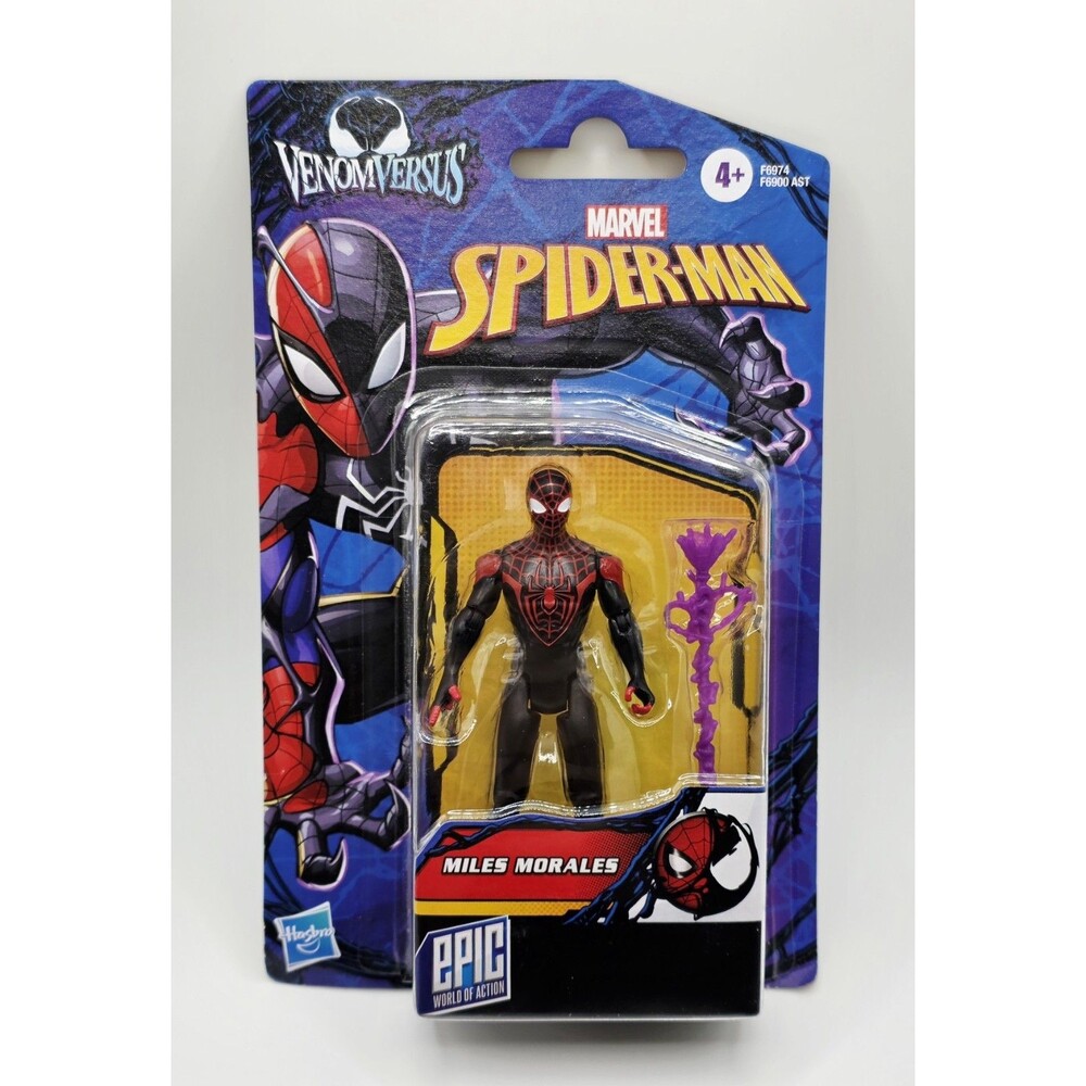 Hasbro Marvel Spider-Man Venom Versus Miles Morales 2024 3.75" Action Figure